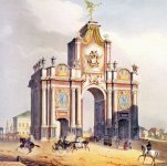 Первые Триумфальные ворота в Москве
